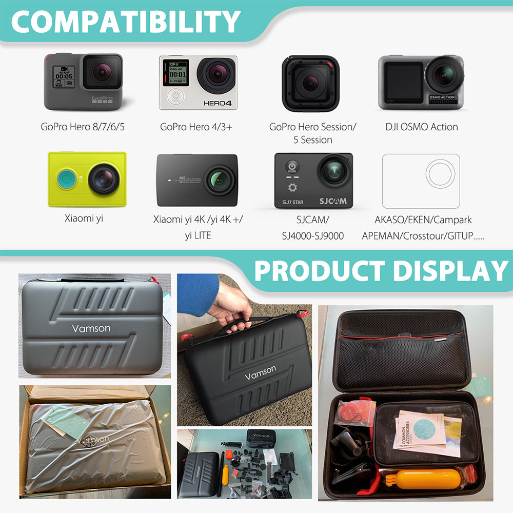 Accessoires de caméra d'action
