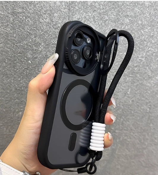 Convient pour 15 cas de téléphone mobile Lens Creative Film Bracket Clamshell Full Cover Portable