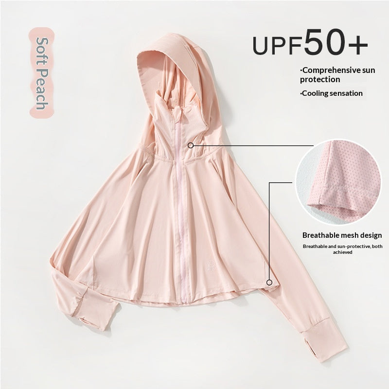 Ice-silk Respirant Enfants Vêtements protecteurs du soleil
