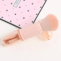 Brosse de maquillage portable 4en1 Brosse de beauté