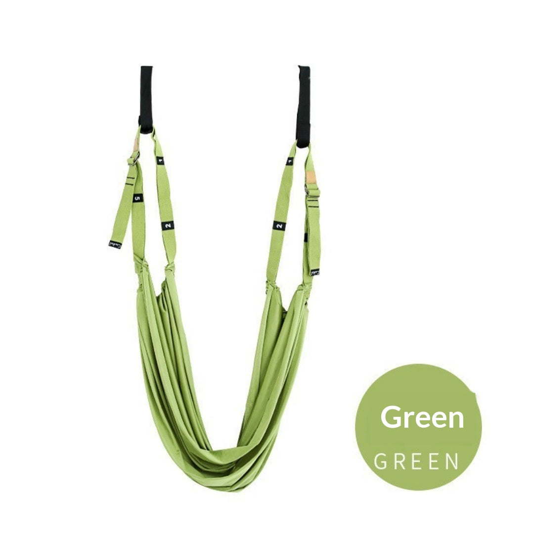 Aerial Yoga Sling Accueil Équipement de fitness Yoga Rope de traction inversée Porte suspendue Yoga Stretch