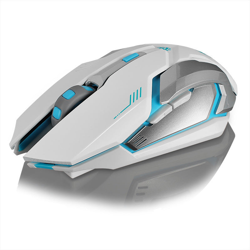 Wireless Rechargeable Mouse Notebook Desktop Home Office Universal Gaming Mute Luminous