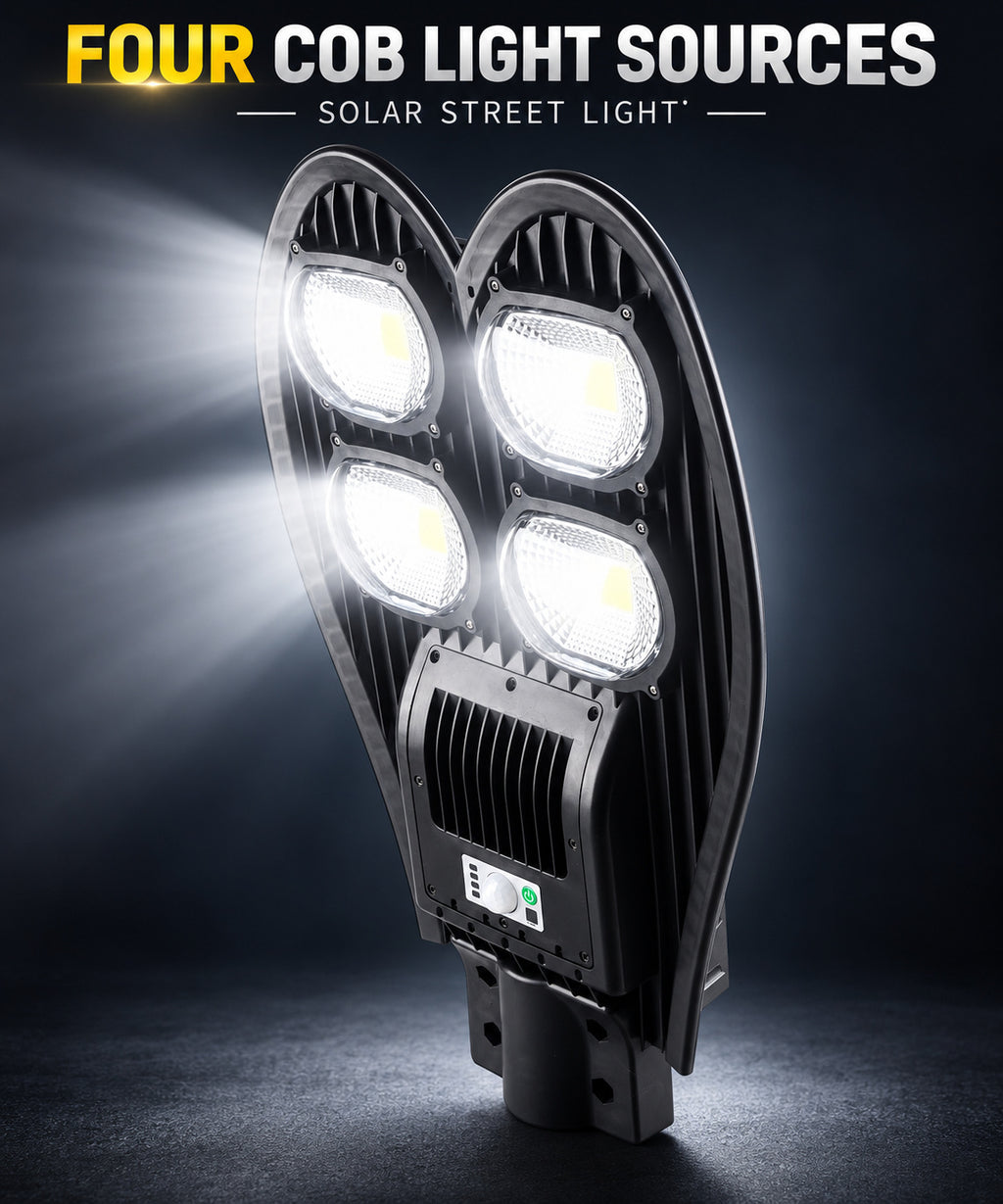 Solar Powered Motion Sensor Waterproof COB LED lampe de travail pour la réparation automatique W762B Street 10W