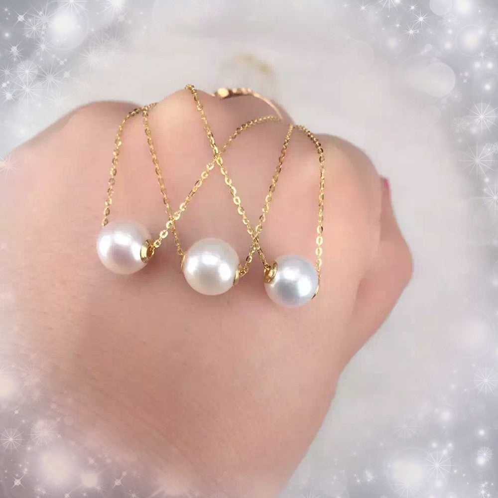 Collier de clavicule de perle