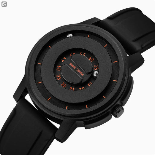 Marque Steel-band Sports Magnetic-levitation Silicone-ball Electronic Mens Watch