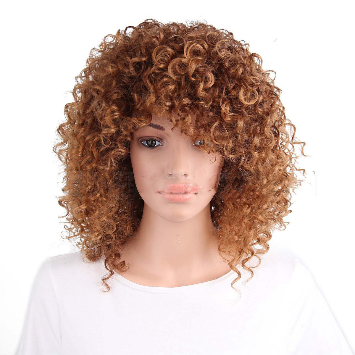 Matte soie africaine petit volume oblique bangs capuche