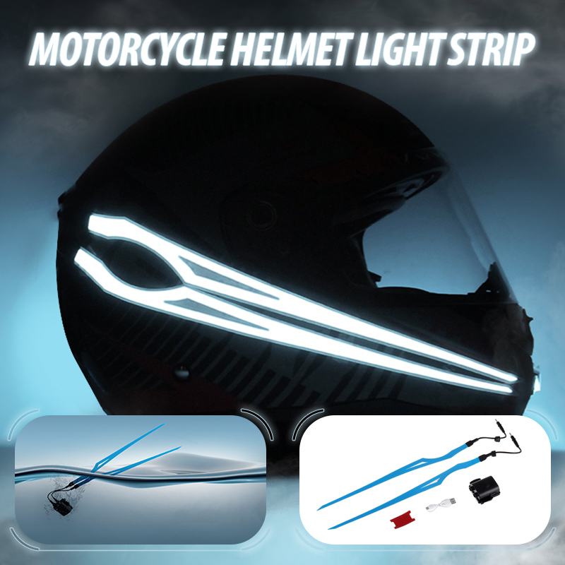 Barre lumineuse casque