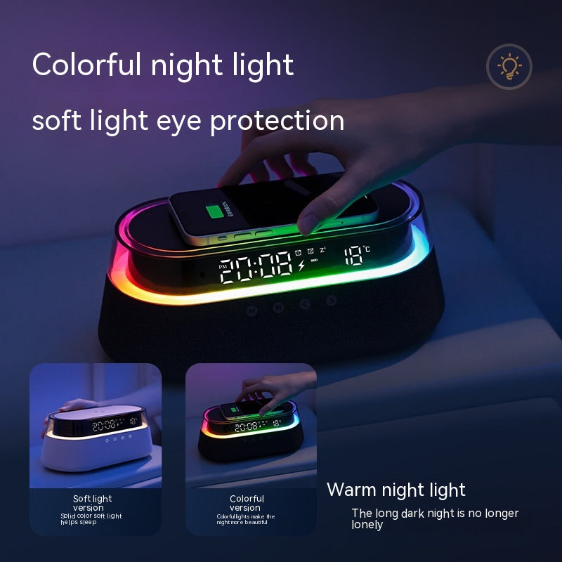 Chargeur sans fil Boîte cadeau audio Lumière de nuit