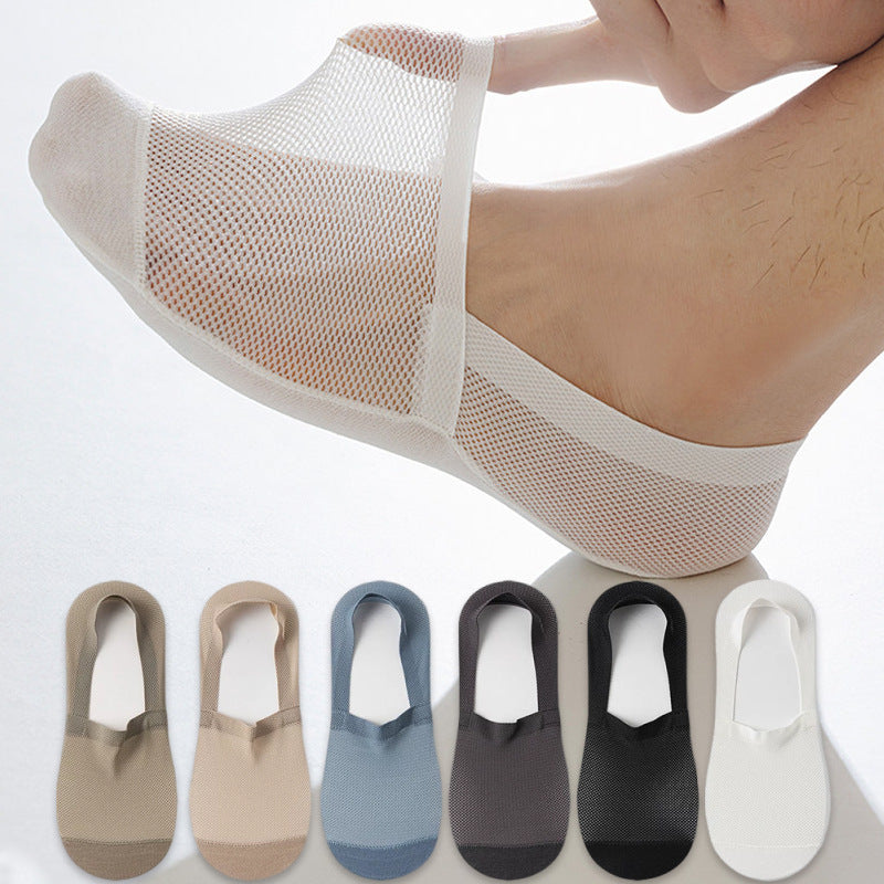 Femmes Chaussettes antidérapantes en maille absorbant la sueur respirante