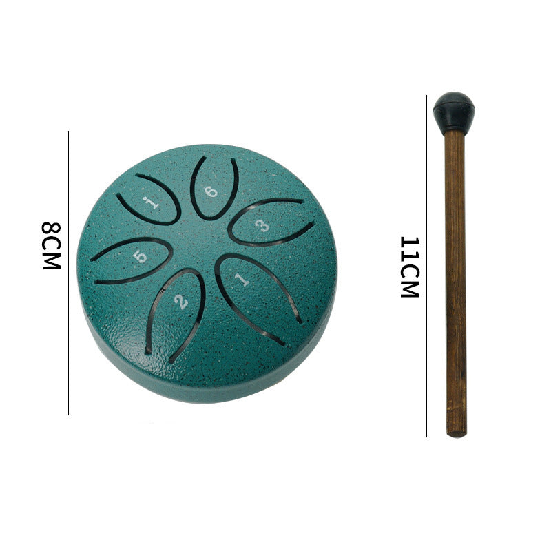 Mini instruments de musique 6 tons 3 pouces Ethereal Drum