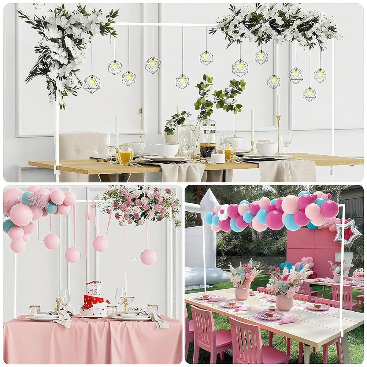 Stand sur table avec pinces