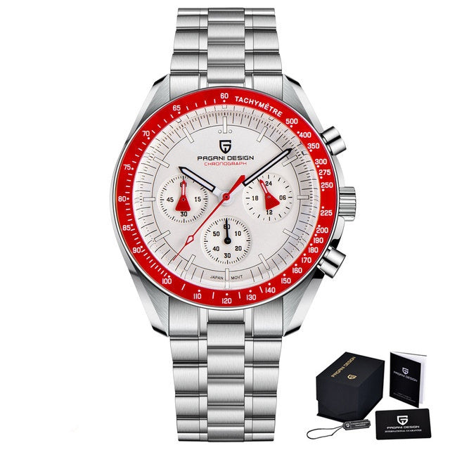 Quartz Watch Calendrier multifonctions Imperméable