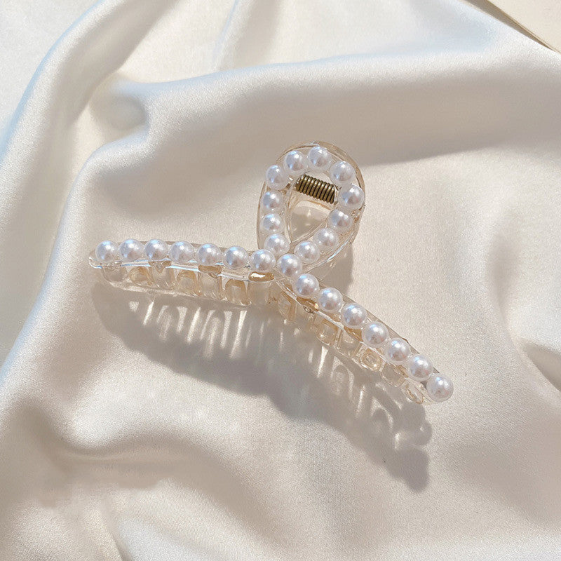 Perle Hairpin Side Clip Taille de cheveux Clip cheveux Clip Hairpin Headwear