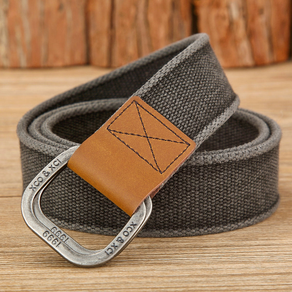 Ceinture rétro tissée pour homme de style de transport décoratif simple et occasionnel