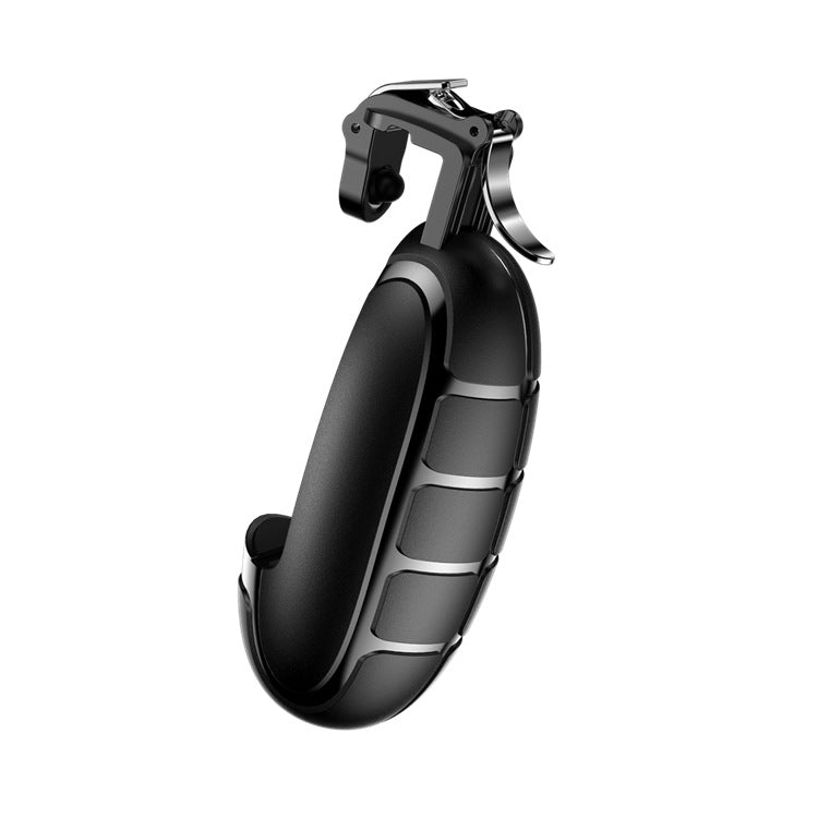 Grenade mangeant le poulet bouton huile-absorption poignée
