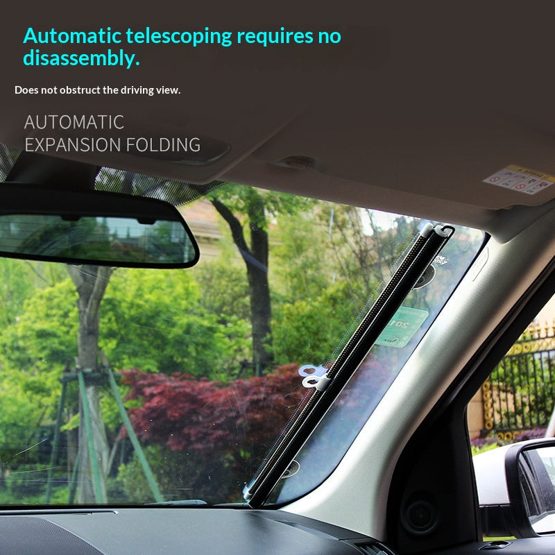 Visière de soleil rétractable automatique de voiture
