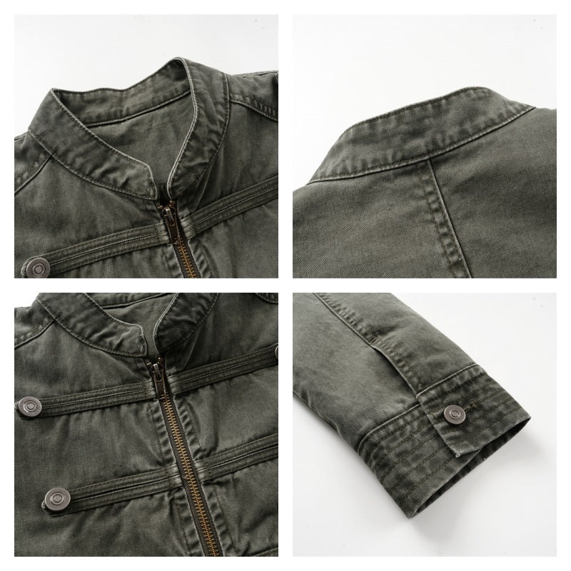 Veste d'inspiration militaire pour collier