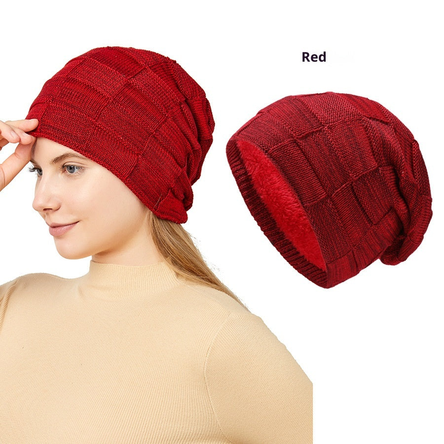Hommes Chapeau tricoté d'hiver Couples Style chaud Flèche-lin d'oreille protection de laine