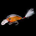 45cm Lure Rock petit gros homme avec plumes