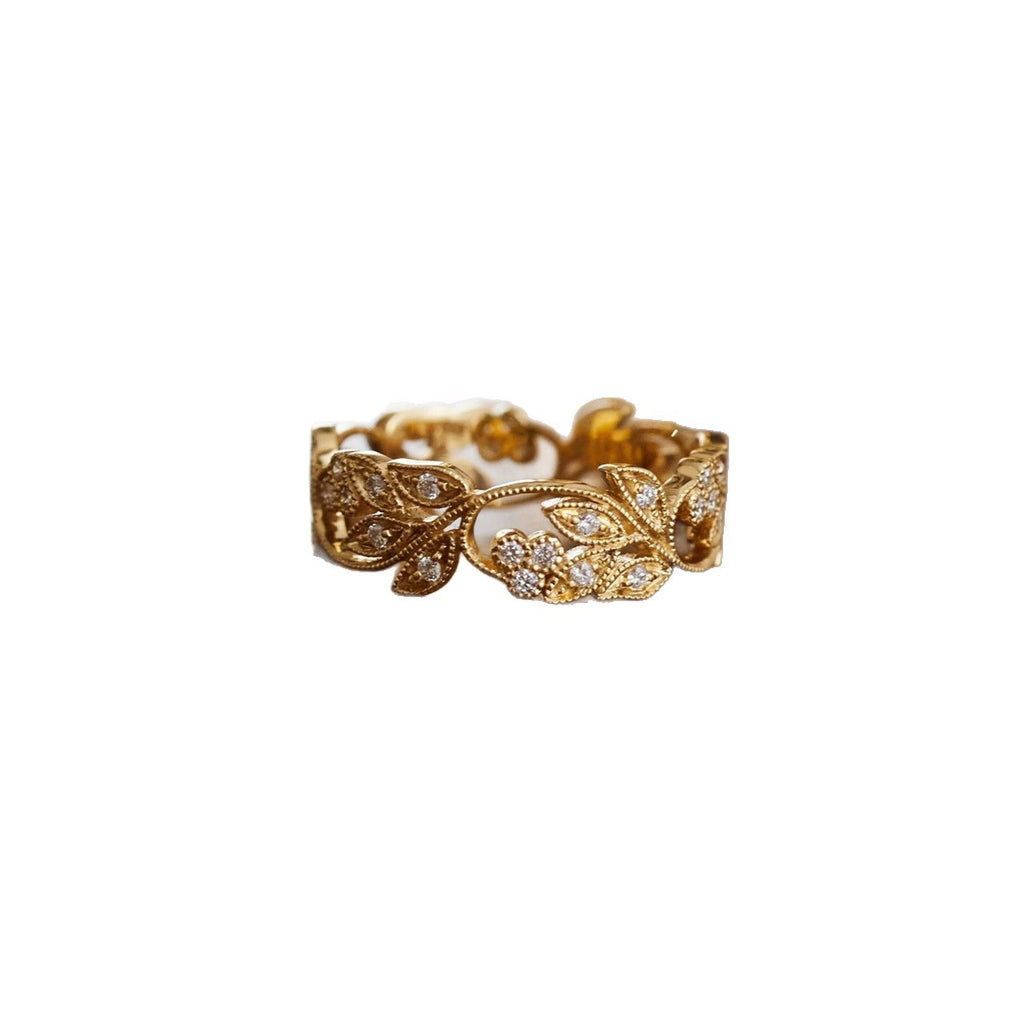 Anneau de fleurs casual pour femmes