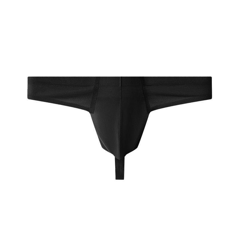Sous-vêtements Ding Single Low Waist pour homme Été Séchage rapide Respirant