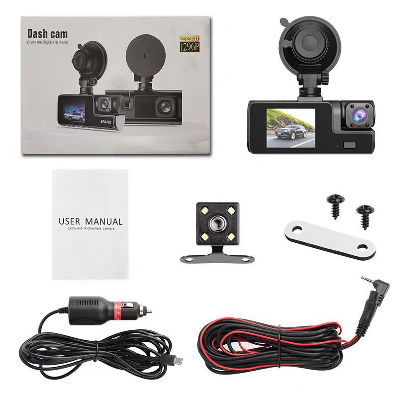 Dashcam HD vision nocturne de 2 pouces 1080P