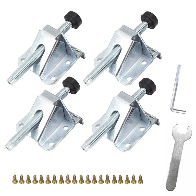 4x M10 lourd de service de nivellement hauteur réglable machine meubles pieds W serrure écrou