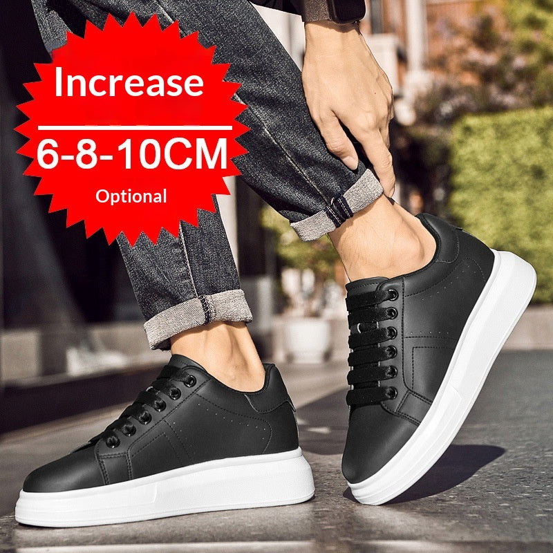 Sneakers en couleur unie et épaisse Hommes Chaussures Casual