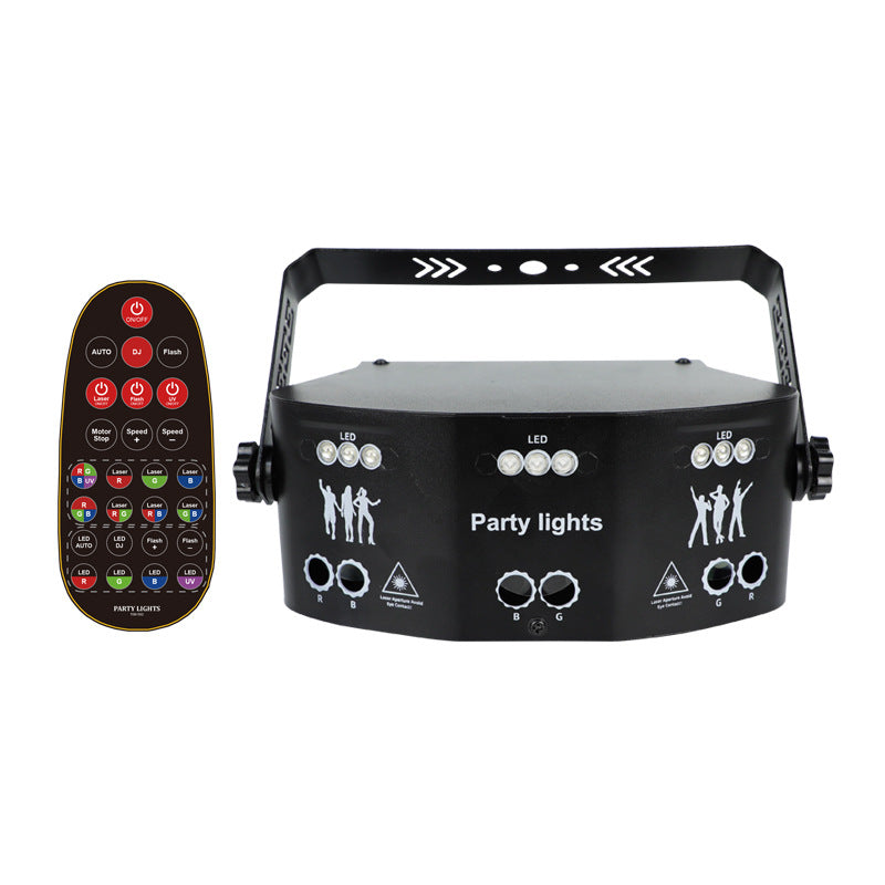 Lumières multicolores KTV Atmosphère Lumières Voix rotative