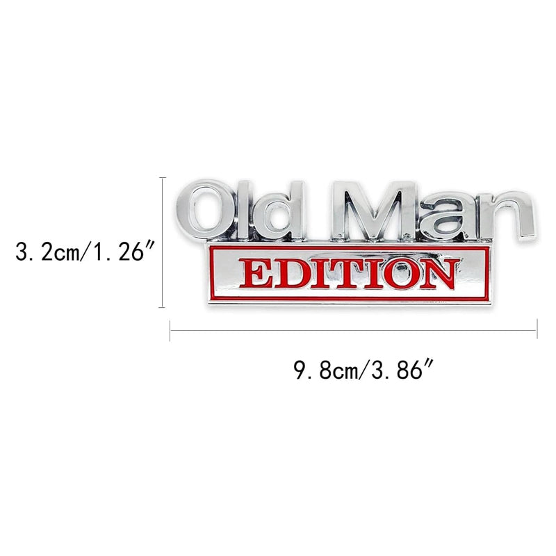 2pack Old Man Edition Emblems