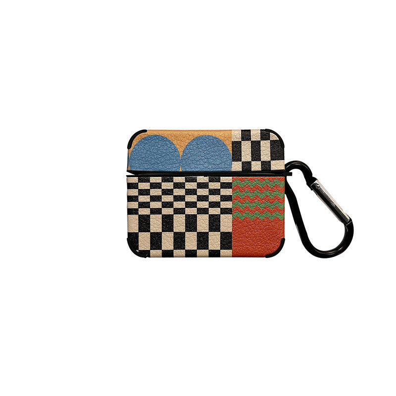 Style coréen Ins Retro Plaid Protection Shell