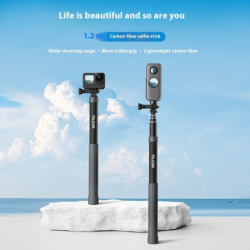 12m carbon fiber selfie stick