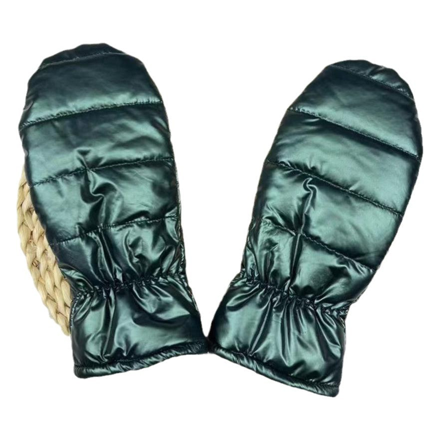 Gants thermiques épais pour femmes et coton