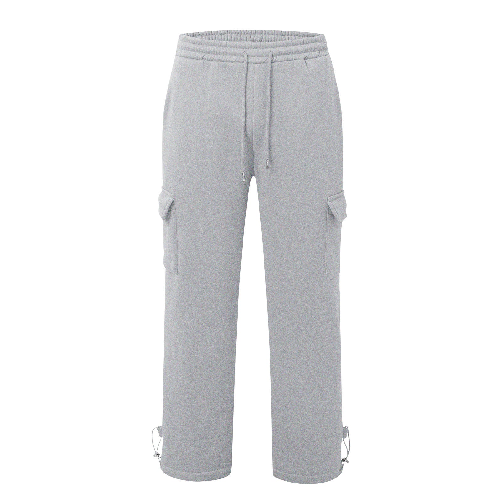 Pantalons enroulés avec de multiples poches et cordons