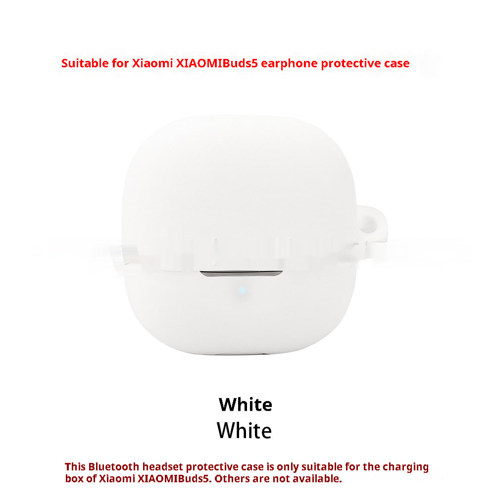 Boîtier de protection en silicone souple pour casque Bluetooth