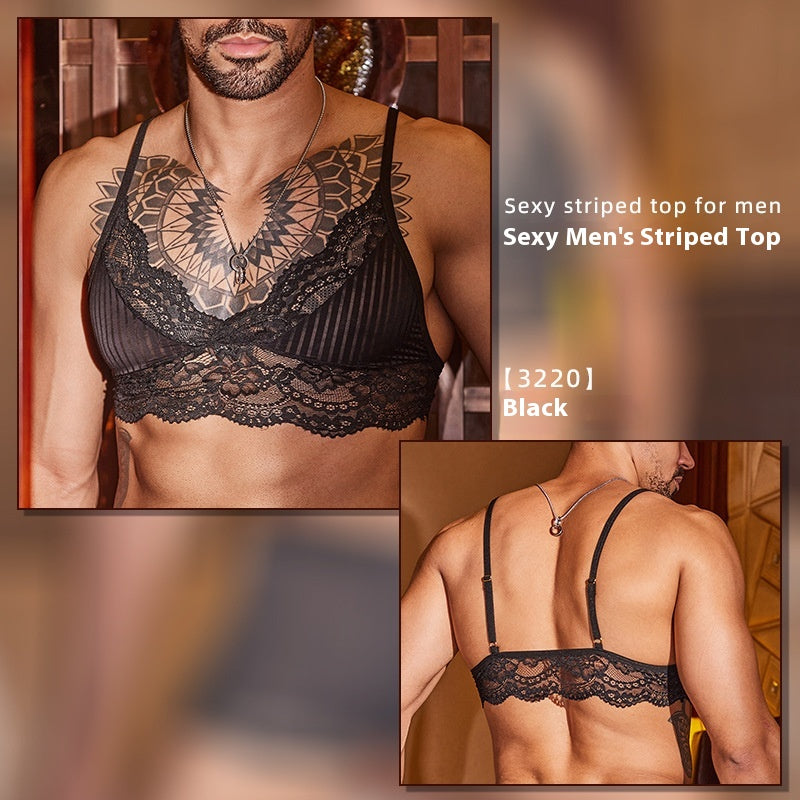 Couvercle en dentelle pour hommes