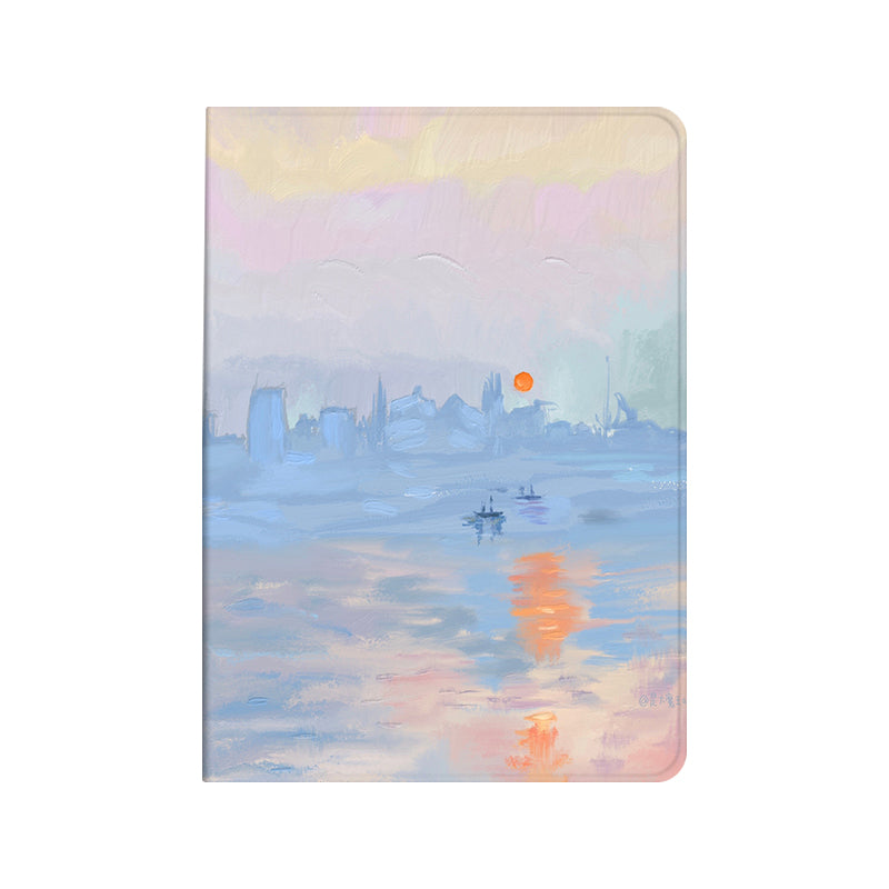 Peinture à l'huile littéraire Style Notebook Airbag Protecteur