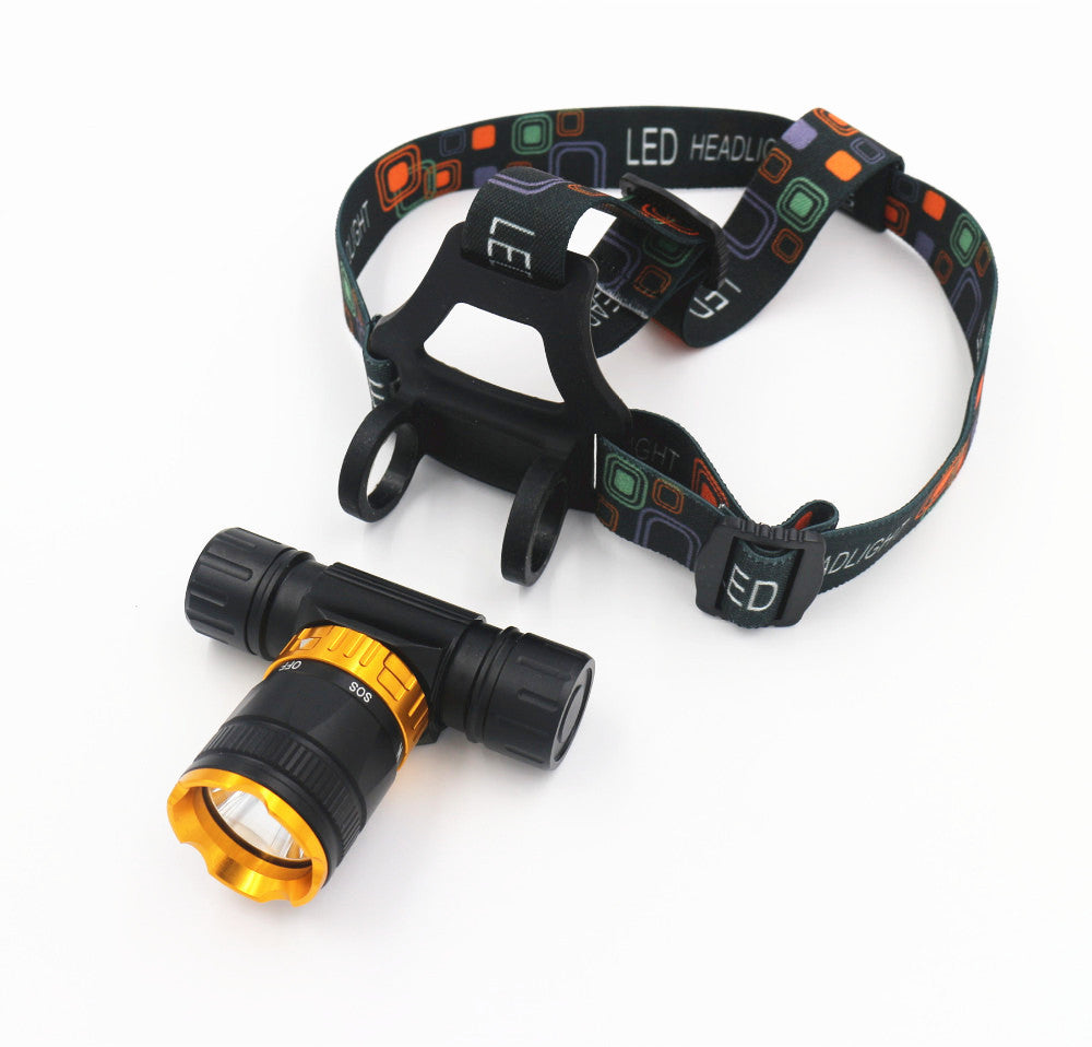 Lumière forte T6 Plongée phare Magnétique Interrupteur Phare étanche