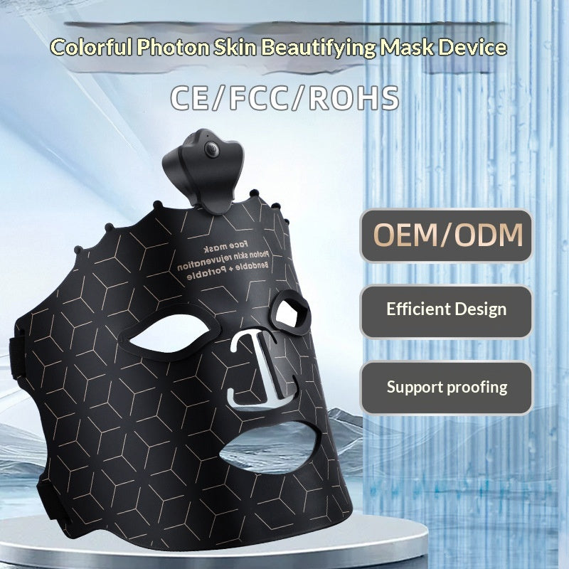 Sans fil Portable Maison LED Masque de silicone