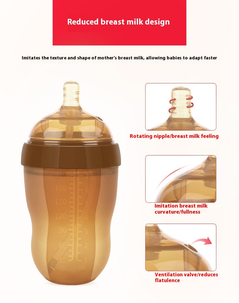 Bouteille de silicone pour outil de sevrage pour bébé simple et portable