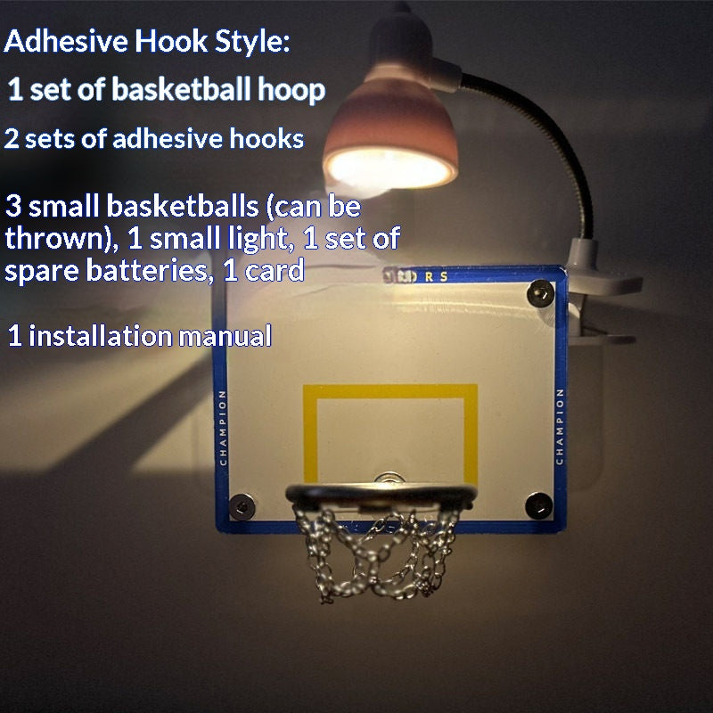 Basketball Hoop Mini Tir Panier Lumière de nuit