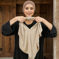 Femmes Versatile Hautement élastique Soft Ethnic Headscarf