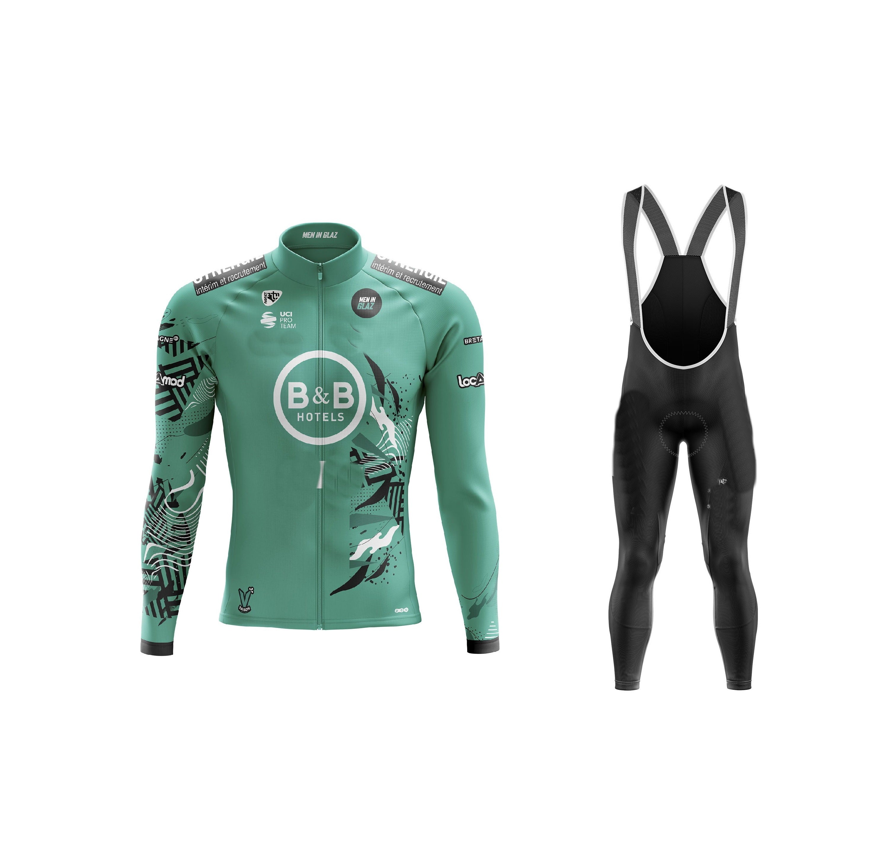 Été Année Cycling Jersey Suit à manches courtes