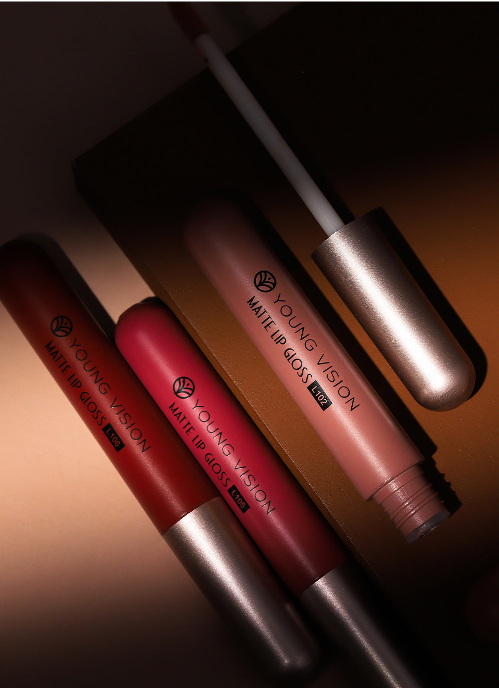 VISION JEUNESSE Lip Gloss Set 6-Piece Lipstick Makeup