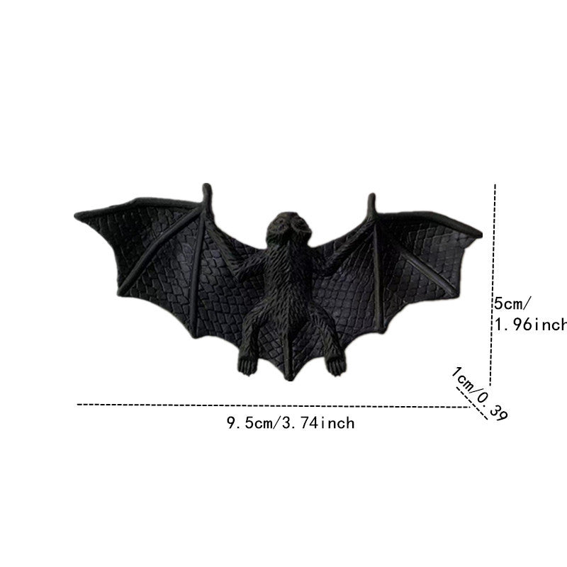 Simulation créative Bat Halloween Décoration Props