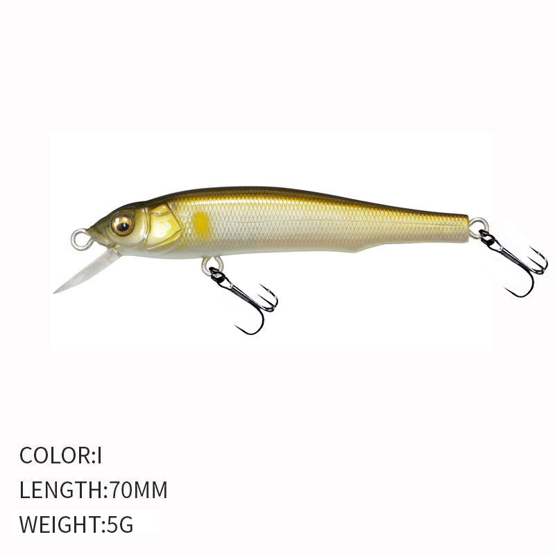 Submergé Mino Dummy Bait Horse Mouth Up