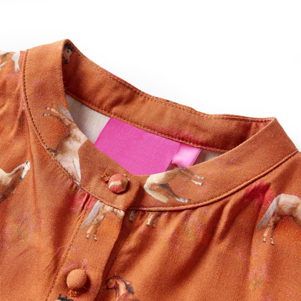 Robe pour enfants cognac taille 116
