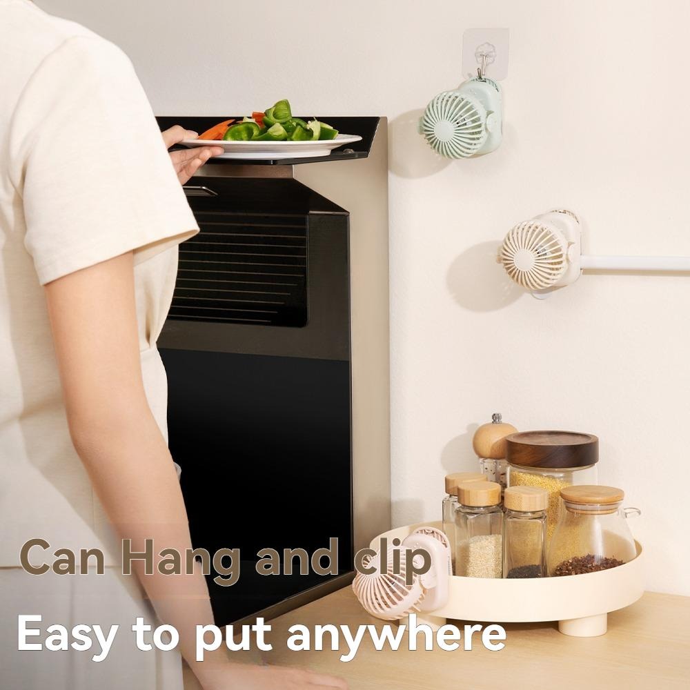 Clip USB portable sur ventilateur avec tête réglable à 360 degrés