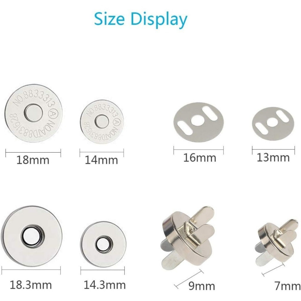 Set de bouton magnétique 30 pièces