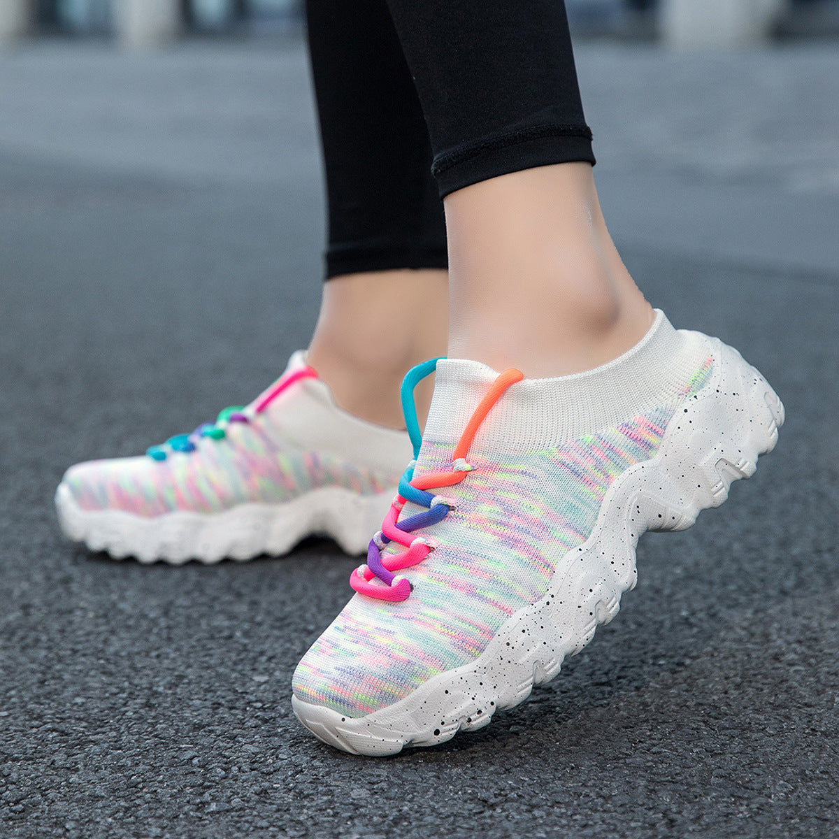 Chaussures de demi-sock d'été pour les gens paresseux
